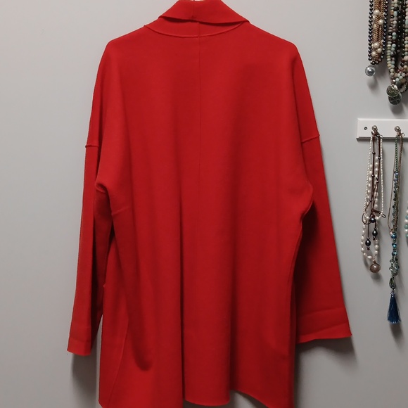 NWOT Eileen Fisher shawl collar wool jacket, size large - Picture 8 of 9